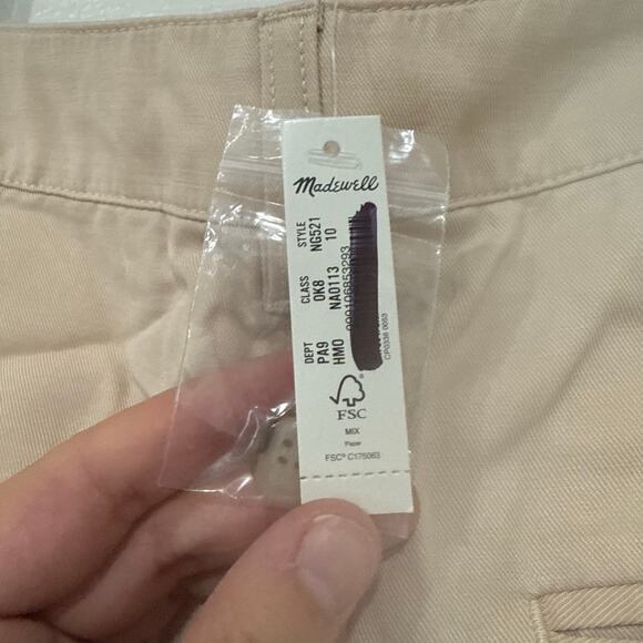 NWT The Harlow Wide Leg Pant in Harvest Moon Tan Beige Trouser Size 10 - Picture 8 of 11